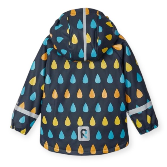 REIMA ReimaTec Kids Fleece Lined Raincoat - Picture 3 of 5